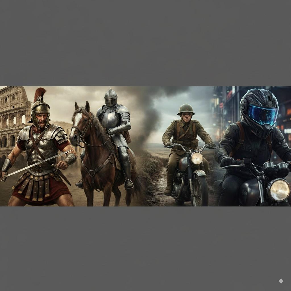 Helmet ka Safar: Jung ke Maidan se Bike Ride tak